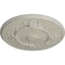 Ekena Millwork Flower Ceiling Medallion (Fits Canopies up to 3 7/8"), 27"OD x 1 1/8"P, Pot of Cream Crackle CM27FLPCC - alternate 2